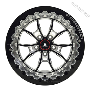 光沢ブラックミルドビードロック18 <span class=keywords><strong>19</strong></span> 20インチストリートパフォーマンス5x112 5x120フィットGT86 BRZ Ram Rtx充電器鍛造ホイールカスタム - Product Image 6