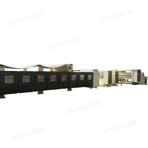 Línea de producción automática de cartón corrugado para cartón de 2/3/5/7 capas - Product Image 1