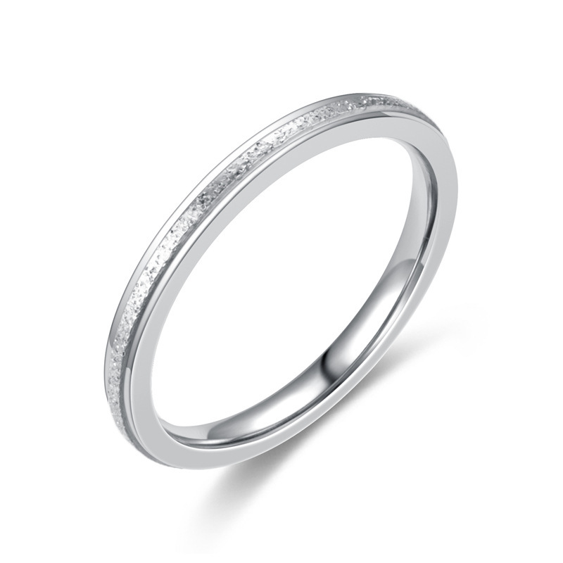 Silver-frosted