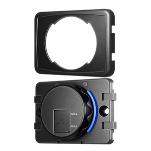 重型12v双USB QC3.0 PD快速充电器插座表面安装设计，适用于带发光二极管电源指示器的船用卡车房车 - Product Image 4