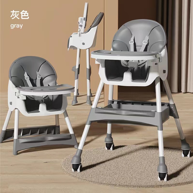 Silla de comedor Barbie-gris-modelo de lujo