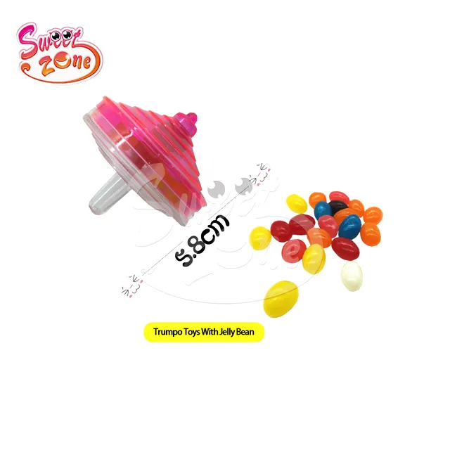 Spinning Top With Jelly Bean