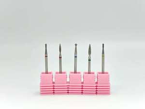 Long Barrel <strong>Carbide</strong> Nail Drill Bits <strong>Tungsten</strong> <strong>Carbide</strong> Burs For Acrylic Nail <strong>Tips</strong> Grinding Cross Cut Left Right Hand Use Quick - Product Image 3