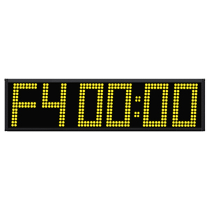 CHEETIE CP33 Programmier bare 2-seitige LED 5-Zoll-6-stellige Countdown-Uhr Digitale Stoppuhr Timer-Renn uhr - Product Image 1