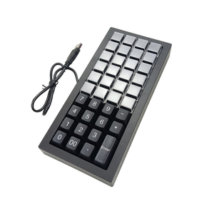 EMC ISO7811 40 Keys Multi-layer Key Usb Pos Cash Register <strong>Programmable</strong> <strong>Keyboard</strong> With Magnetic Card KB40 - Product Image 1