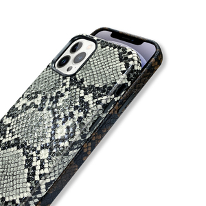 เคสโทรศัพท์หนังงูปลอมแบบกำหนดเอง,เคสโทรศัพท์หนัง PU แฟชั่นทันสมัยสำหรับ Iphone 14 12 - Product Image 5