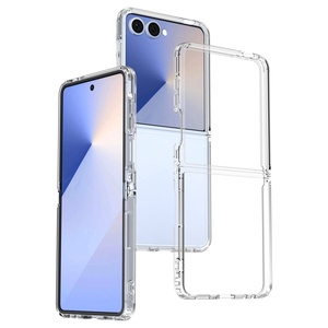 定制豪华二合一保护翻盖适用于三星Z Flip 7跨境防刮透明外壳防震 - Product Image 1