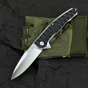 Độ Cứng Cao G10 Xử Lý Gấp Di Động Tự Vệ Sinh Tồn Edc Trái Cây Dao Cho Cắm Trại Ngoài Trời Thép Không Gỉ Bán Buôn - Product Image 6