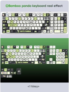 2025 New PBT <strong>Customization</strong> XDA Height Keycaps for Mechanical <strong>Keyboard</strong> 116 <strong>Keys</strong> Office Gaming <strong>Computer</strong> Keycaps - Product Image 3