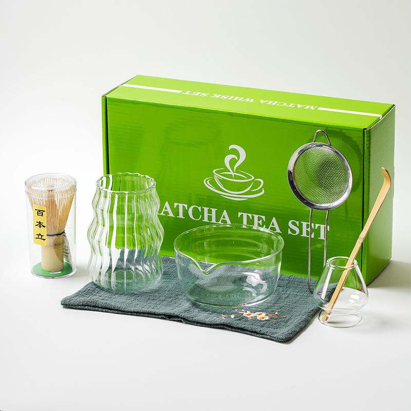 Glass matcha 7-piece set 03
