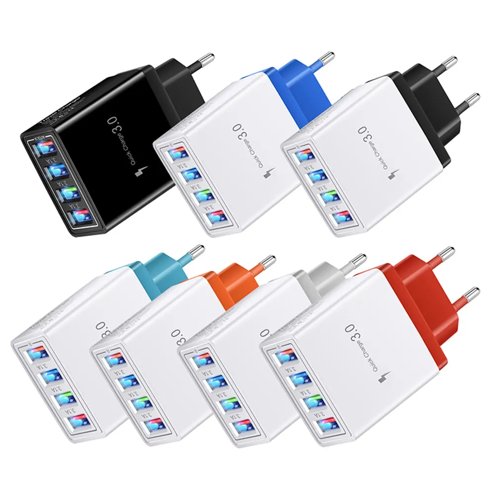 Zooming OEM mobile accessories 5W EU Mobile Phone Tablet AC Universal 5V 3.1A USB Wall Charger Portable Travel Adapter