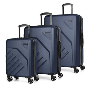 LGA koleksiyonu 3 parça sert kabuklu valiz <span class=keywords><strong>Set</strong></span>, 360 derece Spinner tekerlekler ile genişletilebilir bavullar, geri çekilebilir kolu, 20 inç - Product Image 1