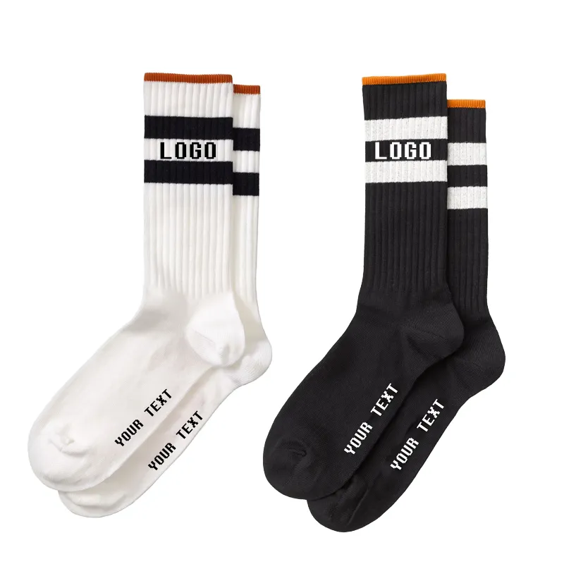 Calcetines deportivos con logotipo personalizado unisex, calcetín de compresión, atlético, tobillero, de secado rápido