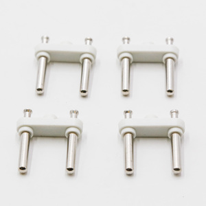 085-SXY-077 Ac <strong>Plug</strong> Insert 2 Pin Round Pin European <strong>Plug</strong> - Product Image 3