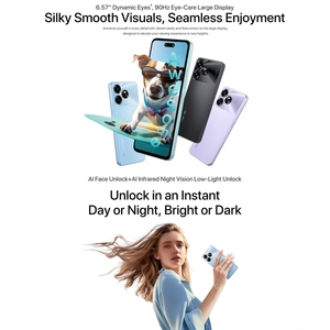 2024新着UMIDIGI G65G携帯電話6GB + 128GB 6.6インチ顔ID識別グローバルバージョン5G携帯電話