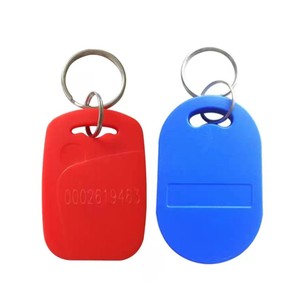 Metal halka ile temassız akıllı çip programlanabilir akıllı kart sosyal anahtarlık - Product Image 4