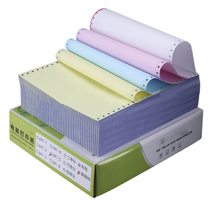 Fabricante 1-6 Ply Ncr Computer Carbonless Paper Papel continuo para impresora matricial de puntos