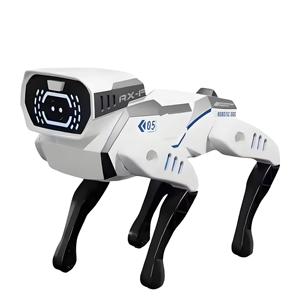 Giocattolo elettronico intelligente per cani Robot programmabile telecomando con discorso e gesto in plastica resistente