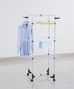 Rifornimento in fabbrica tradizionale da 25M a 3 livelli stendini per vestiti pieghevoli per biancheria mobile <span class=keywords><strong>Airer</strong></span> appendiabiti - Product Image 5