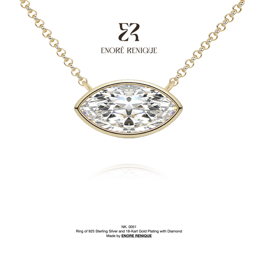 2-carat moissanite necklace