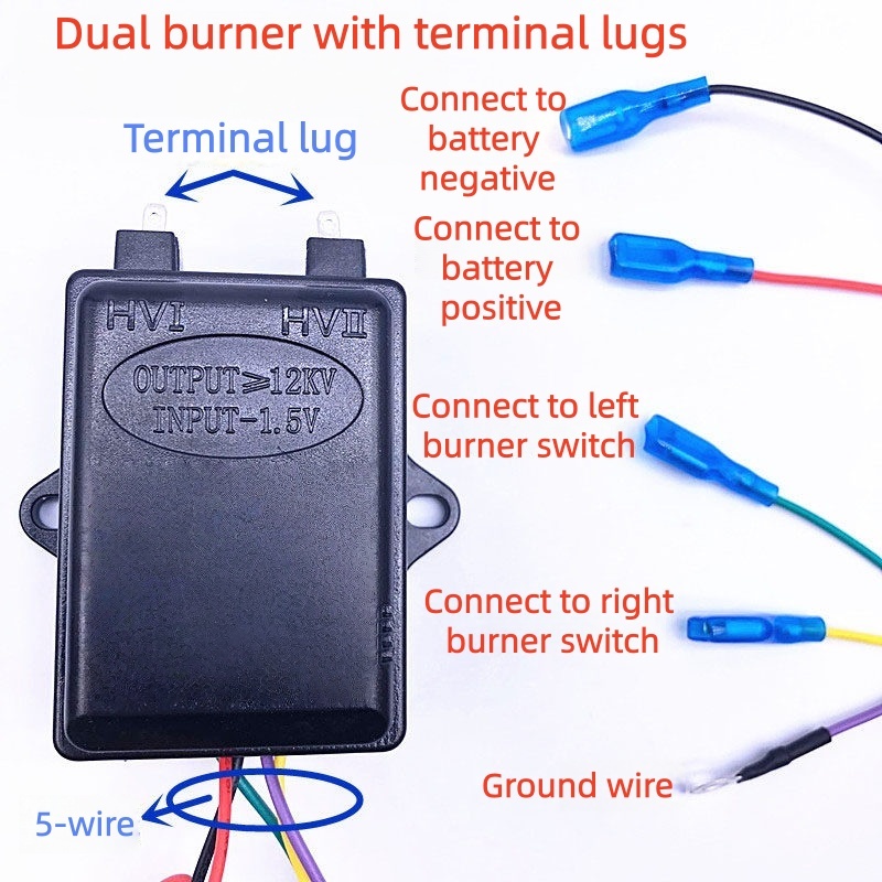 Single Line Igniter for Single Burner
