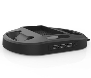 แท่นชาร์จคอนโทรลเลอร์พอร์ตคู่,แท่นวางสำหรับเกมแพด XBOX Series S แท่นชาร์จรองรับ3 In 1 - Product Image 2