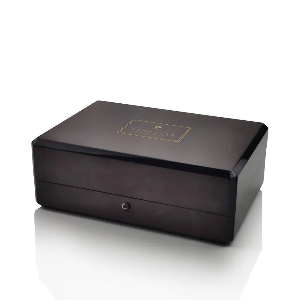 Caja de almacenamiento de Perfume para el cuidado de la piel, caja de embalaje de joyería de madera, personalizada, precio de fábrica, gran oferta