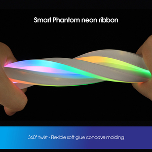 Neon rgb işık 5M LED peri işıklar, müzik Sync RGB renk değiştiren LED işıkları ile yatak odası doğum günü partisi dekor için App kontrolü - Product Image 6