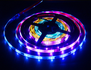 RGB светодиодная полоса, музыкальное управление звуком, Светодиодная лента, rgb 20 метров с Wi-Fi, управление bluetooth для домашнего освещения - Product Image 5