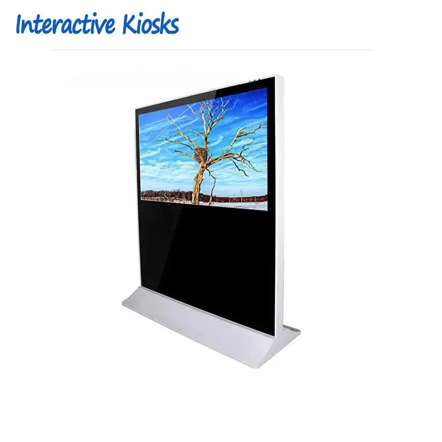 デジタルインタラクティブ広告ビデオスクリーン屋内または屋外TV防水用のインタラクティブデジタルサイネージおよびタッチディスプレイ