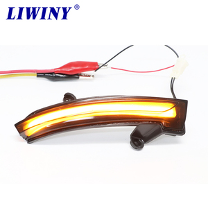 Renocabon Capture Megana 4 Coreos Clio IV MK4用の新着スモークレンズシーケンシャルLEDサイドミラーターンシグナルライトランプ - Product Image 1