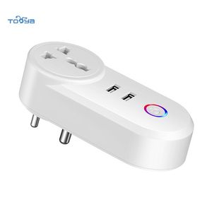 Control de dientes azul BSD31, dispositivo con USB dual, sin monitor de energía, se puede adaptar a varias especificaciones, enchufe inteligente, toma extendida, tuya 16A - Product Image 1