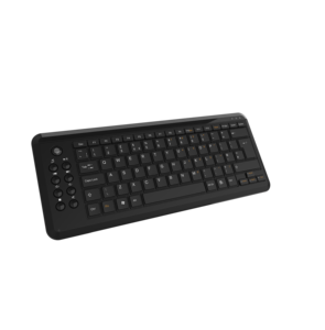 KB8500 Slim PC Teclado con cable Silent Media Teclado de computadora con cable con árabe - Product Image 1
