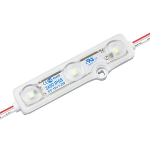 แผงวงจรไฟ LED IP67กันน้ำ3SMD DC12V 2835 1.5W พร้อมเลนส์ออปติคอลอลูมิเนียม PCB - Product Image 2
