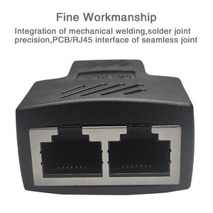<span class=keywords><strong>2</strong></span> cách LAN Ethernet Splitter RJ 45 Coupler nối Extender cáp mạng RJ45 1 đến <span class=keywords><strong>2</strong></span> nữ Splitter Adapter - Product Image 4