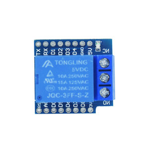 ESP8266 scheda di sviluppo Wemos D1 Mini relè Shield un canale per Wemos D1 Mini modulo relè - Product Image 2