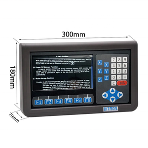 DITRON Metall gehäuse Dro 2/3/4-Achsen-Digitalanzeige mit linearem Glaskalen-Encoder sensor zum Fräsen von Drehmaschinen - Product Image 2