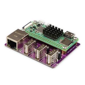 Raspberry pi zero2 W Gigabit Ethernet scheda di espansione USB a Ethernet HUB USB RJ45 cappello typec zero - Product Image 1
