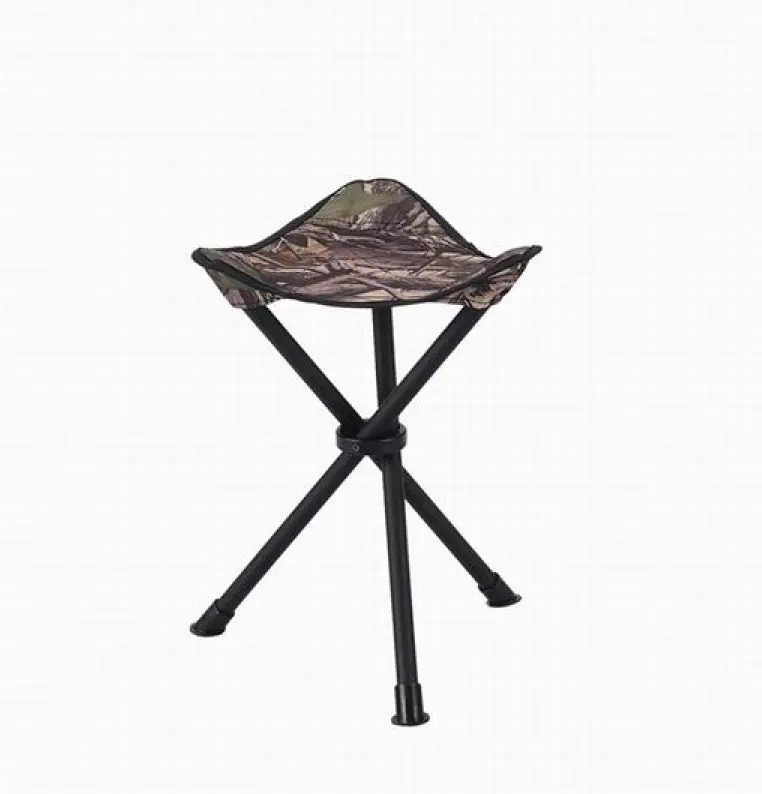 Folding Tripod Stool, Portable Stable Travel Chair Tri-Leg Stool for Outdoor Travel Camping Fishing Hiking Mountaineering Garden