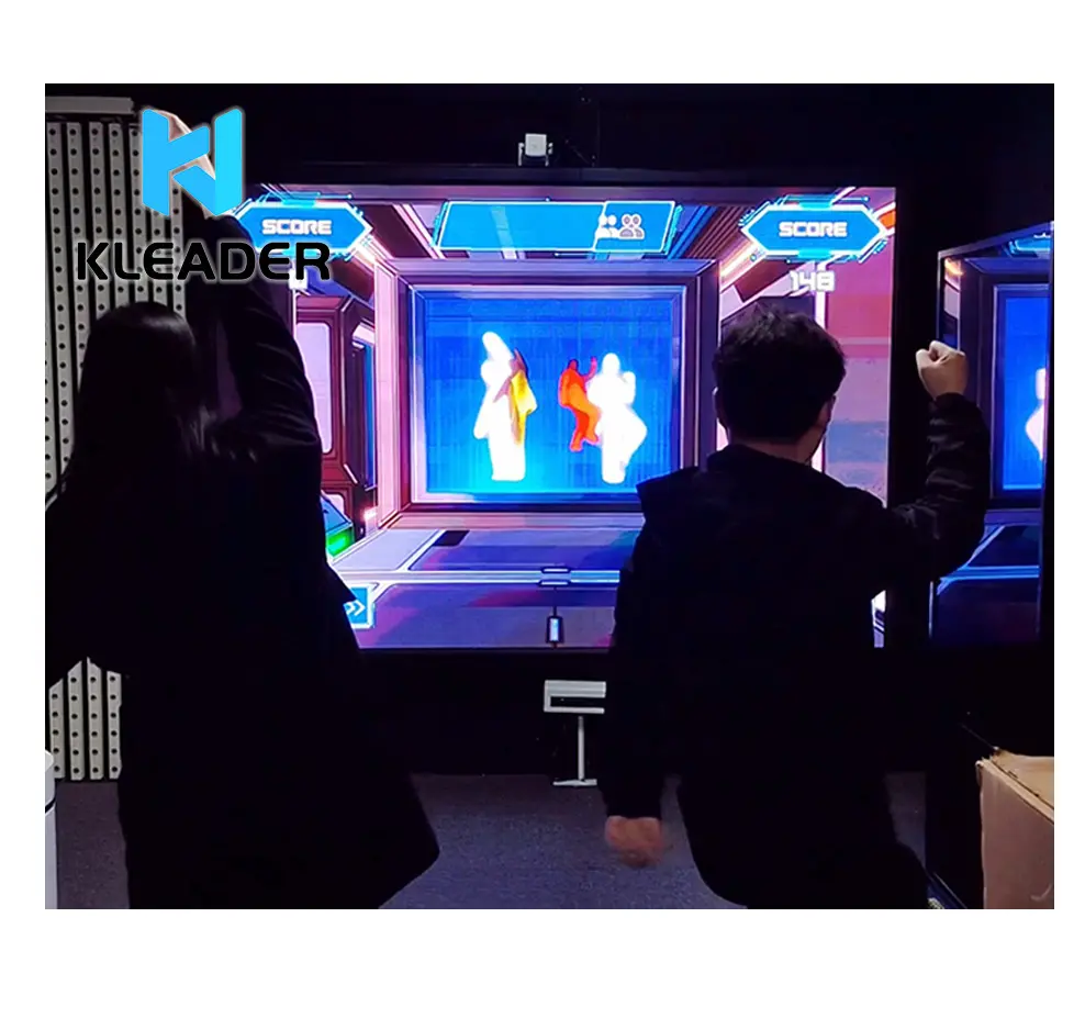 Juego interactivo de enseñanza para sala de entrenamiento, simulación holográfica para aula, con grafiti interactivo