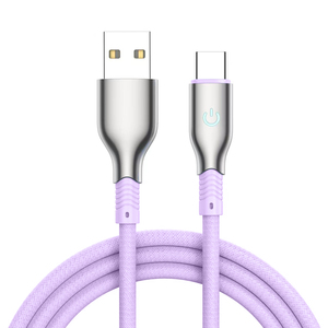 Yeni tip-c solunum ışık veri kablosu c C cep telefonu veri Apple için kablo 15 hızlı şarj kablosu Samsung QC3.0 - Product Image 1