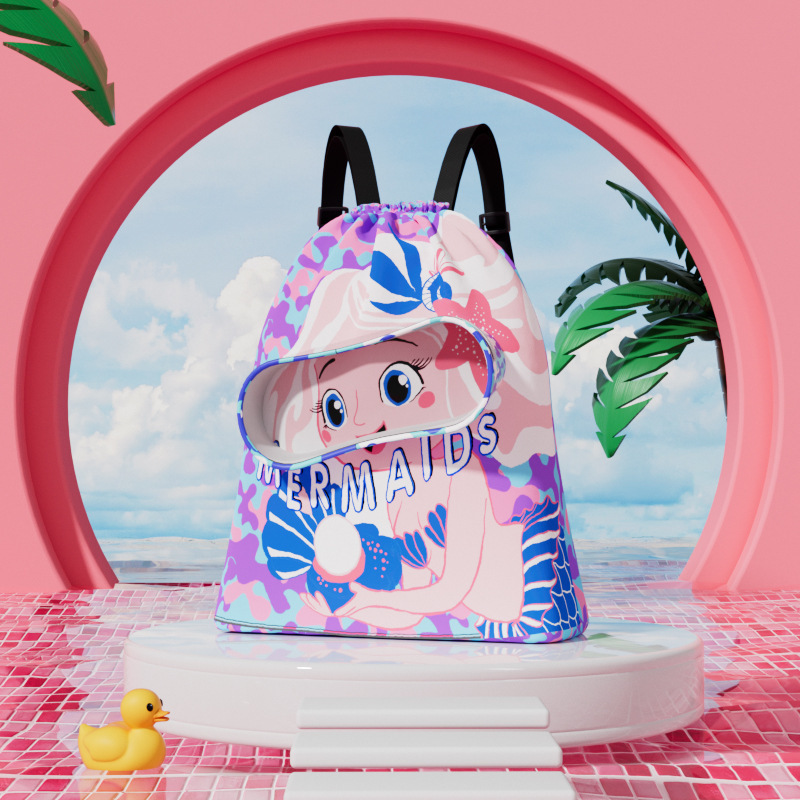 Swimming bag, small purple