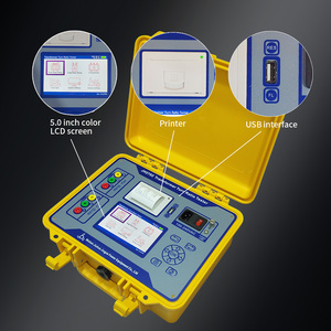 Automatischer TTR-Verhältnis Gruppen tester Instrumenten transformator Spanisch/Englisch/Russisch Batterie dreht Verhältnis Tester Set Geräte test - Product Image 4