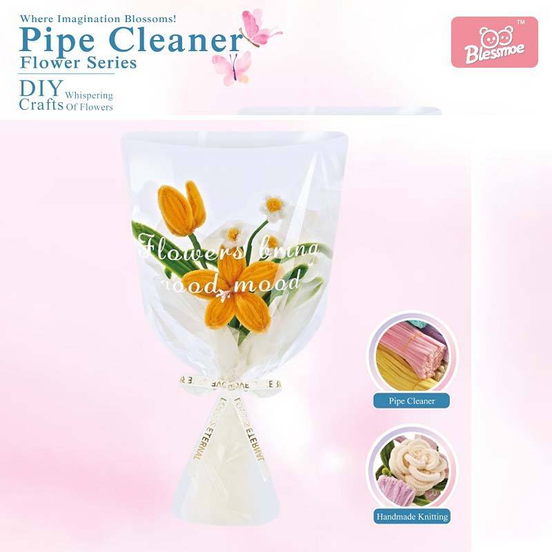 【A65】 Bouquet de bâtons Twister dans un sac OPP