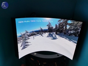 ความละเอียดสูง P0.9 P1.5 P1.25กำแพงวิดีโอ Led แบบ Immersive Led Display สำหรับถ่ายภาพวิดีโอ Led แบบยืดหยุ่น - Product Image 4