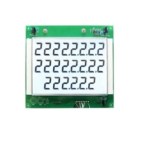 ET-2847C personalizzato monocromatico 7 segmento 22 cifre 886 TN tipo Display Lcd positivo con scheda controller per erogatore carburante - Product Image 2