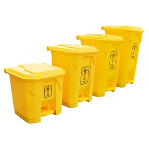 Cubo de basura de plástico para limpieza de interiores, contenedor de basura cuadrado individual debajo del cajón de montaje, cubo de basura de cocina extraíble para el hogar - Product Image 1