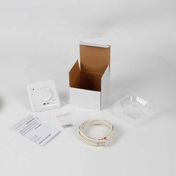 High End Mechanical Thermostat Controller Underfloor Heating Mat Film Regulator