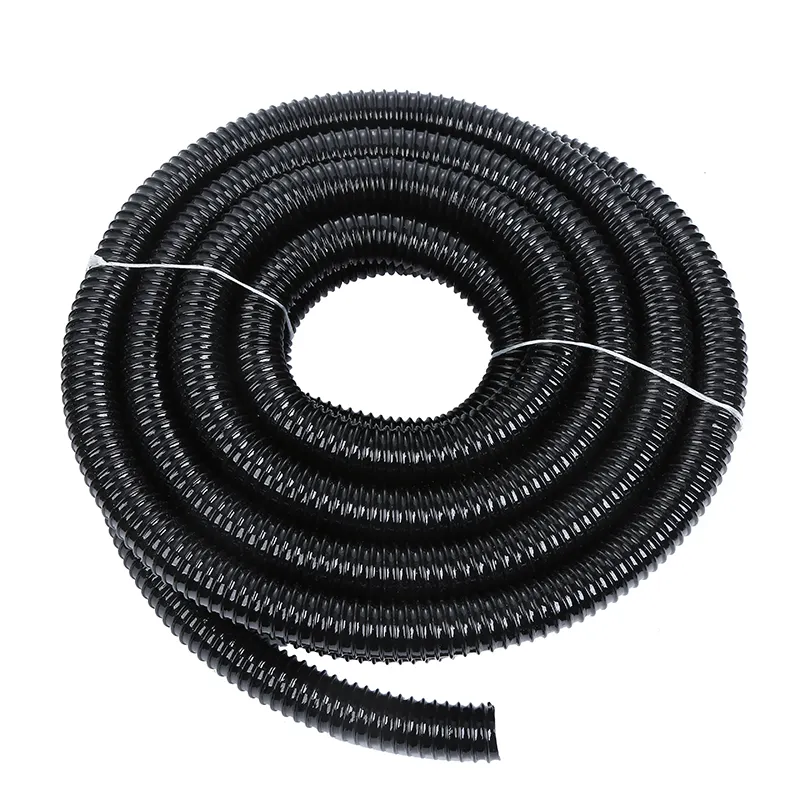 Tubo corrugado en espiral para aguas residuales, manguera de succión de PVC Flexible de plástico, 2/3/4/6/8 pulgadas, fabricante de China