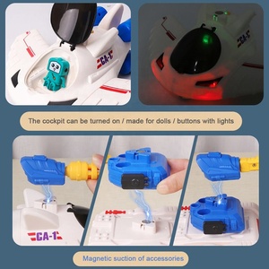 5 in 1 Assembled Brick Screw driver Demontage Montage Engineering Fahrzeuge 50 Stück Magnetische Bausteine Roboter Schraub spielzeug - Product Image 4